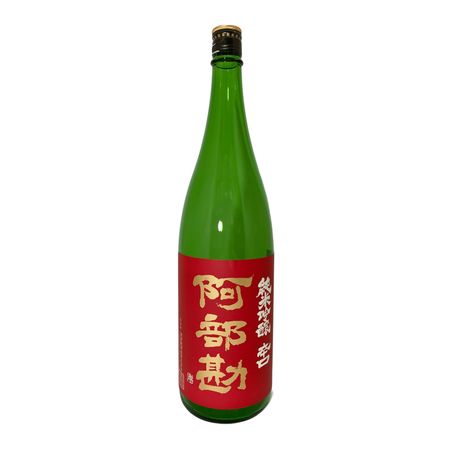 阿部勘 純米吟醸　辛口　赤版